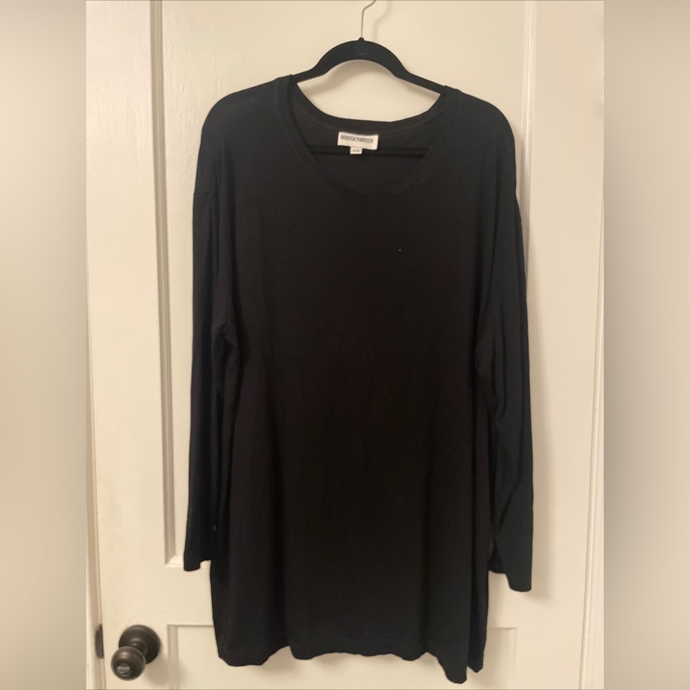 Bodega Thirteen Black Large Long Sleeve NWOT